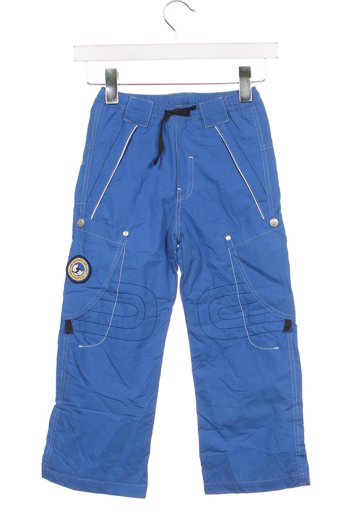 Pantaloni pentru copii Dodipetto, Mărime 4-5y/ 110-116 cm, Culoare Albastru, Preț 101,99 Lei