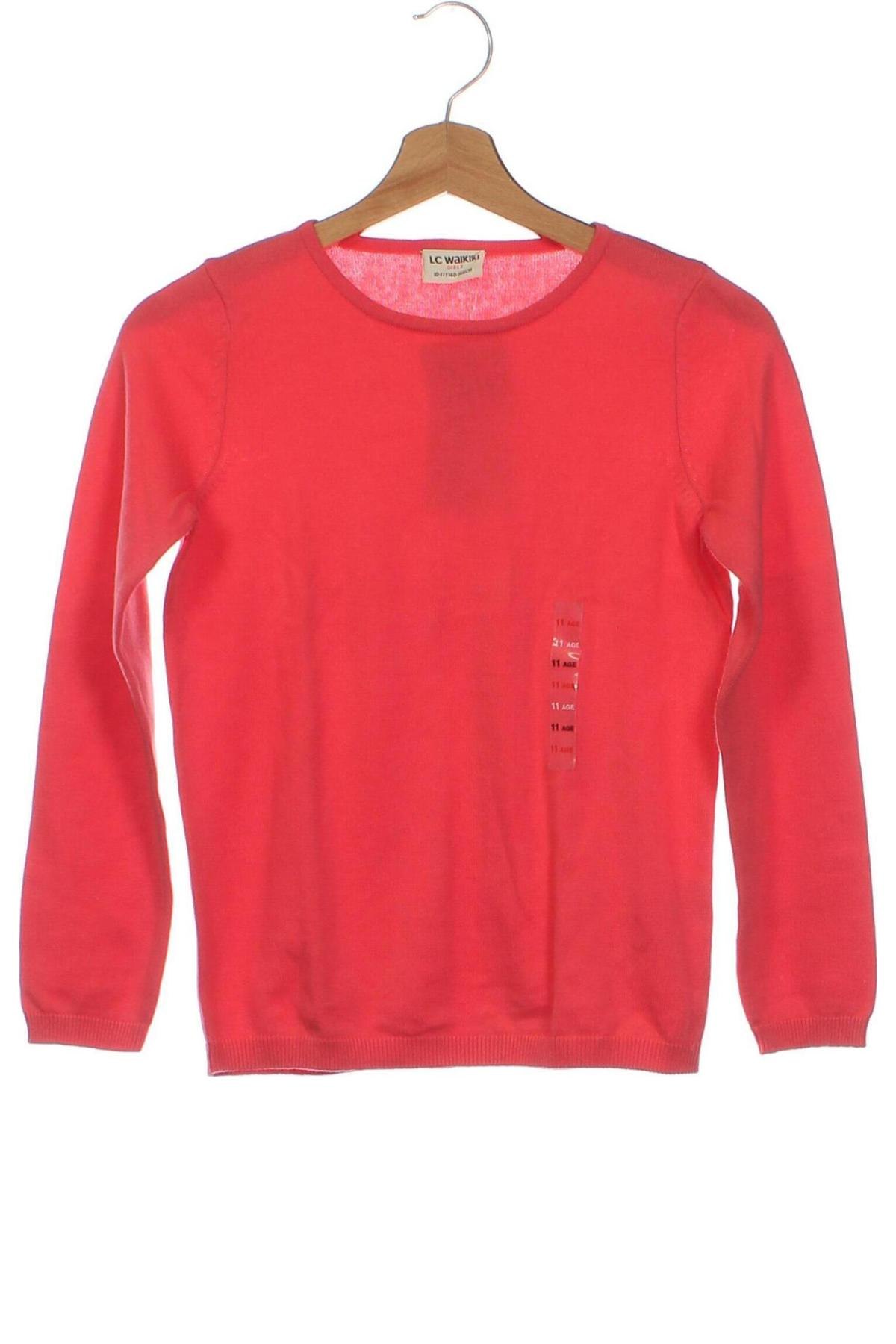 Kinderpullover LC Waikiki, Größe 9-10y/ 140-146 cm, Farbe Rosa, Preis € 10,49