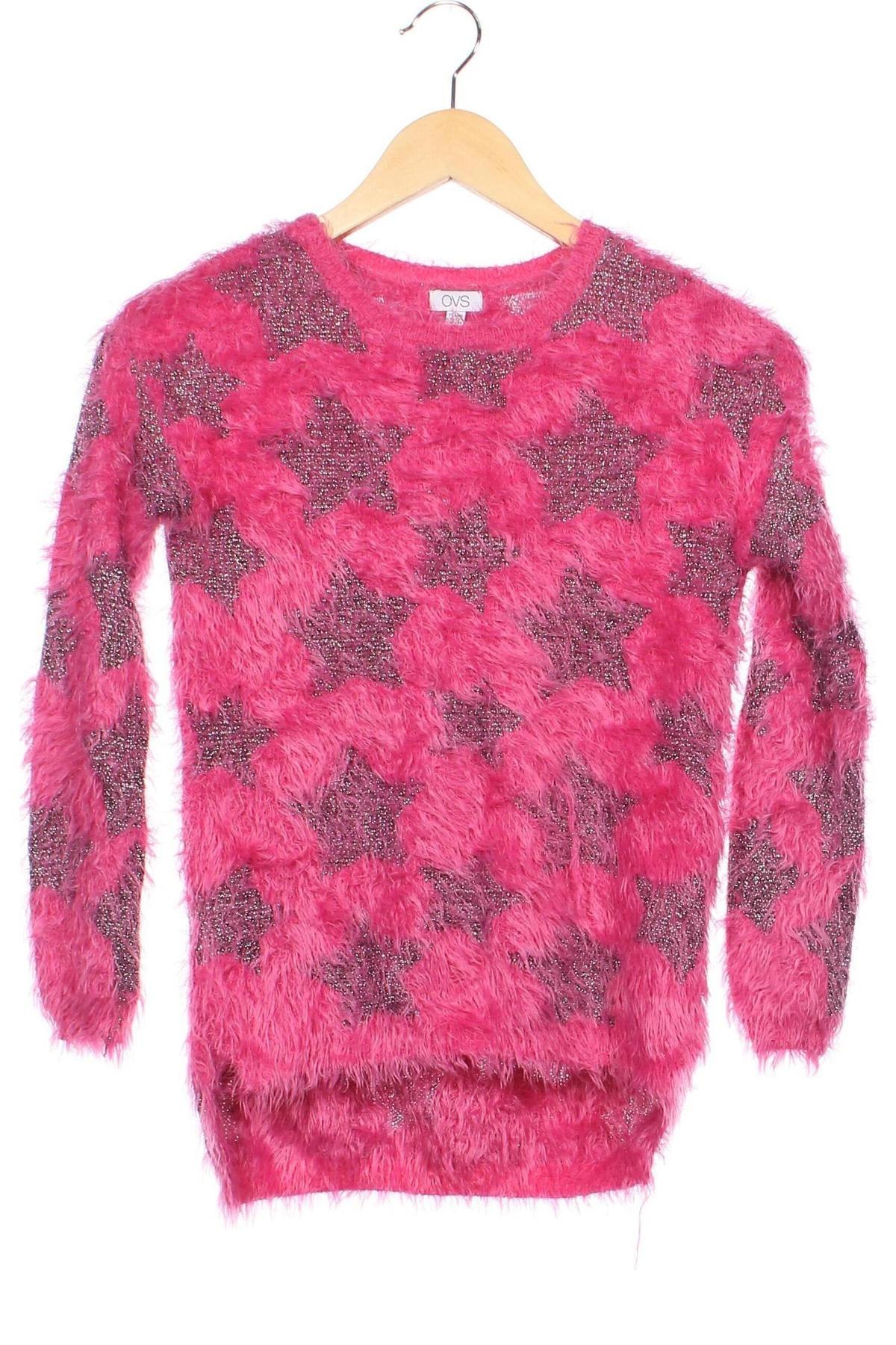 Kinderpullover Oviesse, Größe 11-12y/ 152-158 cm, Farbe Rosa, Preis € 5,99