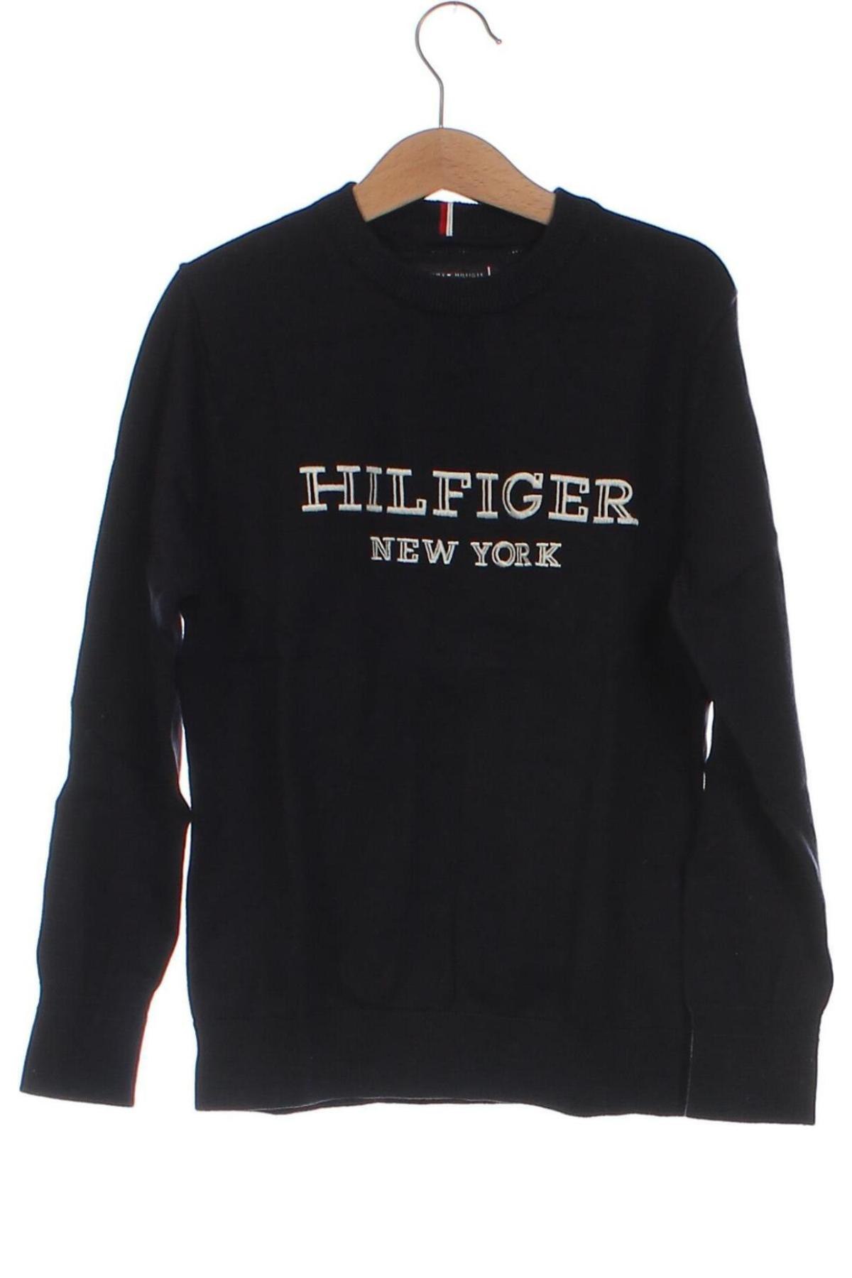 Παιδικό πουλόβερ Tommy Hilfiger, Μέγεθος 7-8y/ 128-134 εκ., Χρώμα Μπλέ, Τιμή 50,99 €