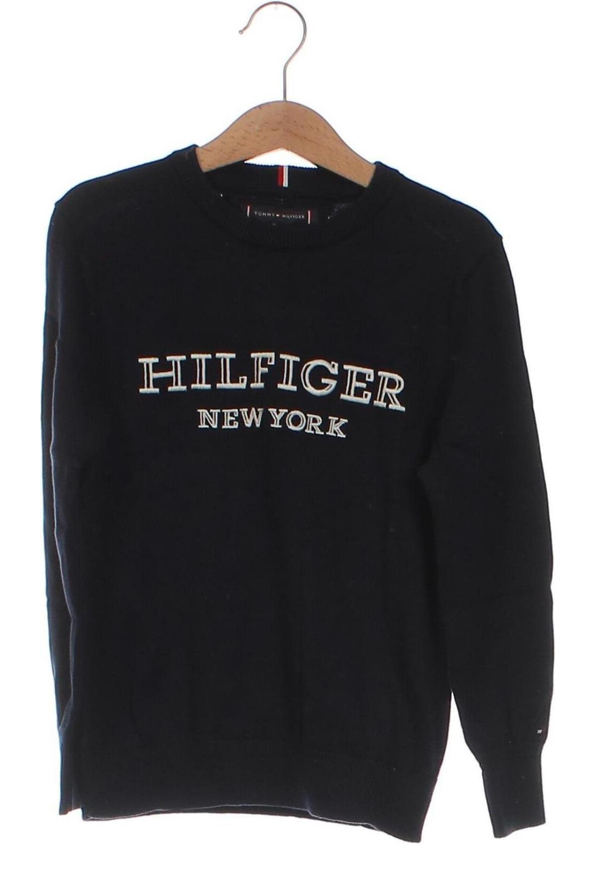 Kinderpullover Tommy Hilfiger, Größe 5-6y/ 116-122 cm, Farbe Blau, Preis 86,99 €