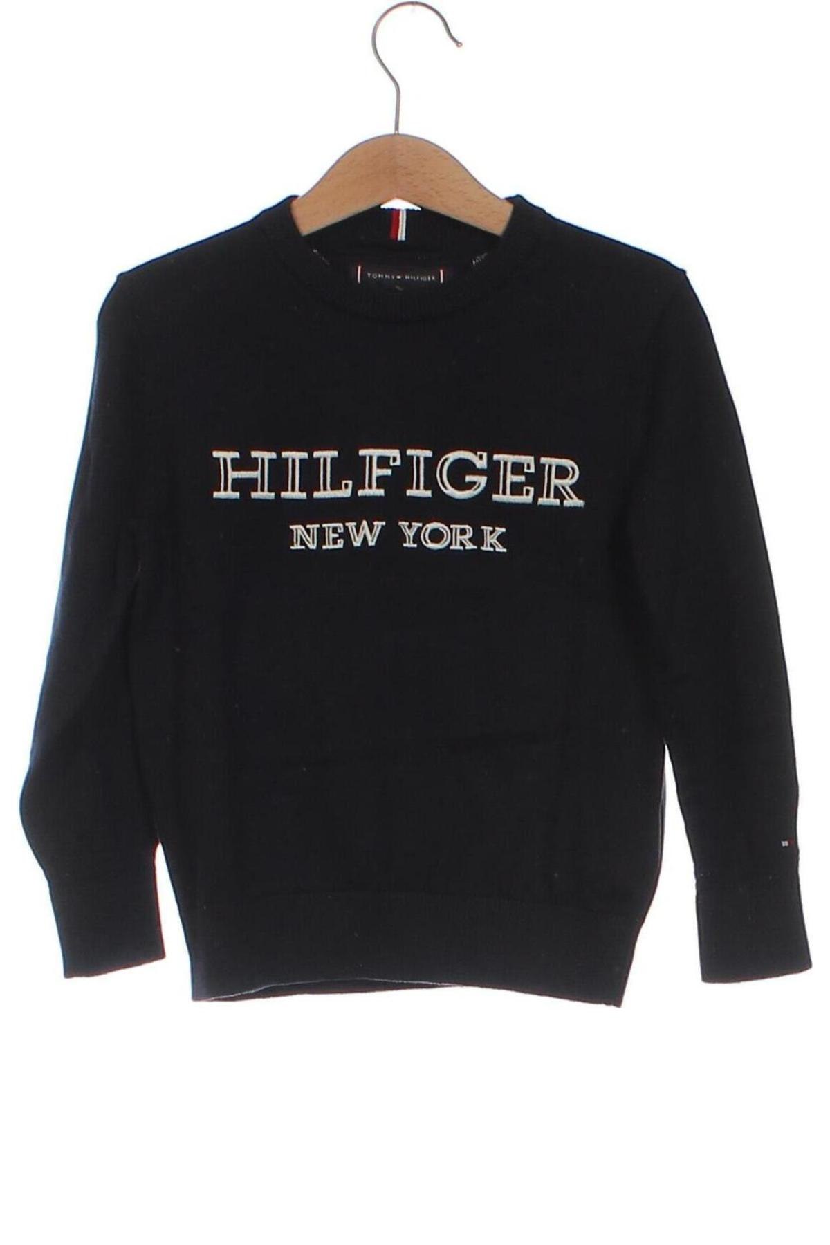 Dziecięcy sweter Tommy Hilfiger, Rozmiar 3-4y/ 104-110 cm, Kolor Niebieski, Cena 259,99 zł