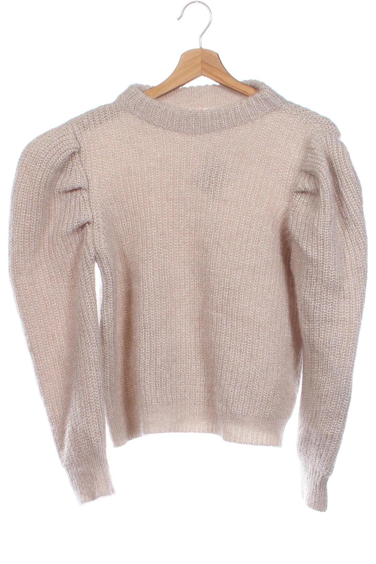 Kinderpullover Zara, Größe 13-14y/ 164-168 cm, Farbe Beige, Preis € 5,99