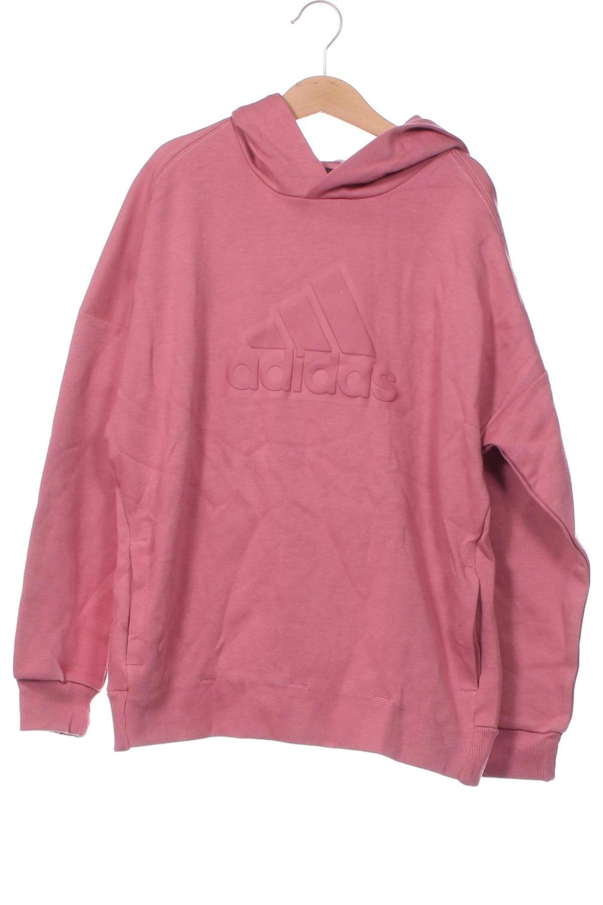 Gyerek sweatshirt Adidas, Méret 9-10y / 140-146 cm, Szín Hamurózsaszín, Ár 11 849 Ft