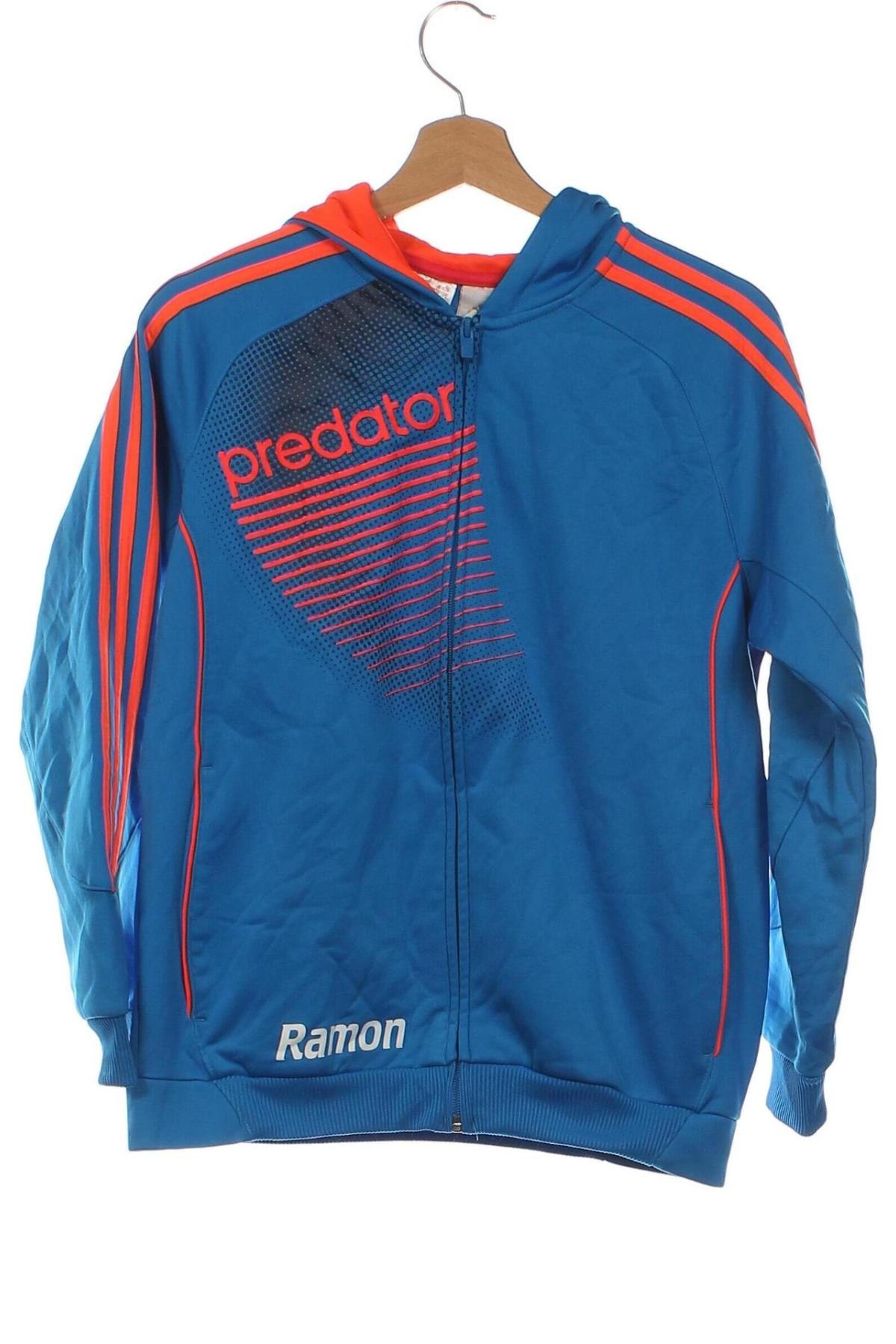 Hanorac pentru copii Adidas, Mărime 13-14y/ 164-168 cm, Culoare Albastru, Preț 60,99 Lei