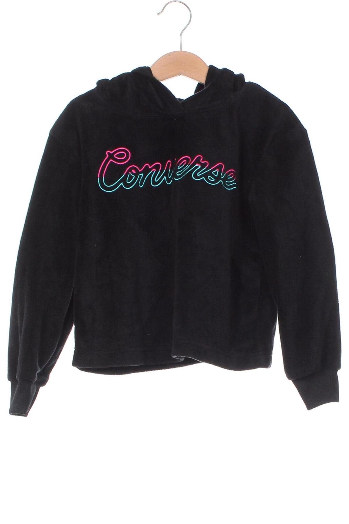 Kinder Sweatshirts Converse, Größe 4-5y/ 110-116 cm, Farbe Schwarz, Preis 10,99 €