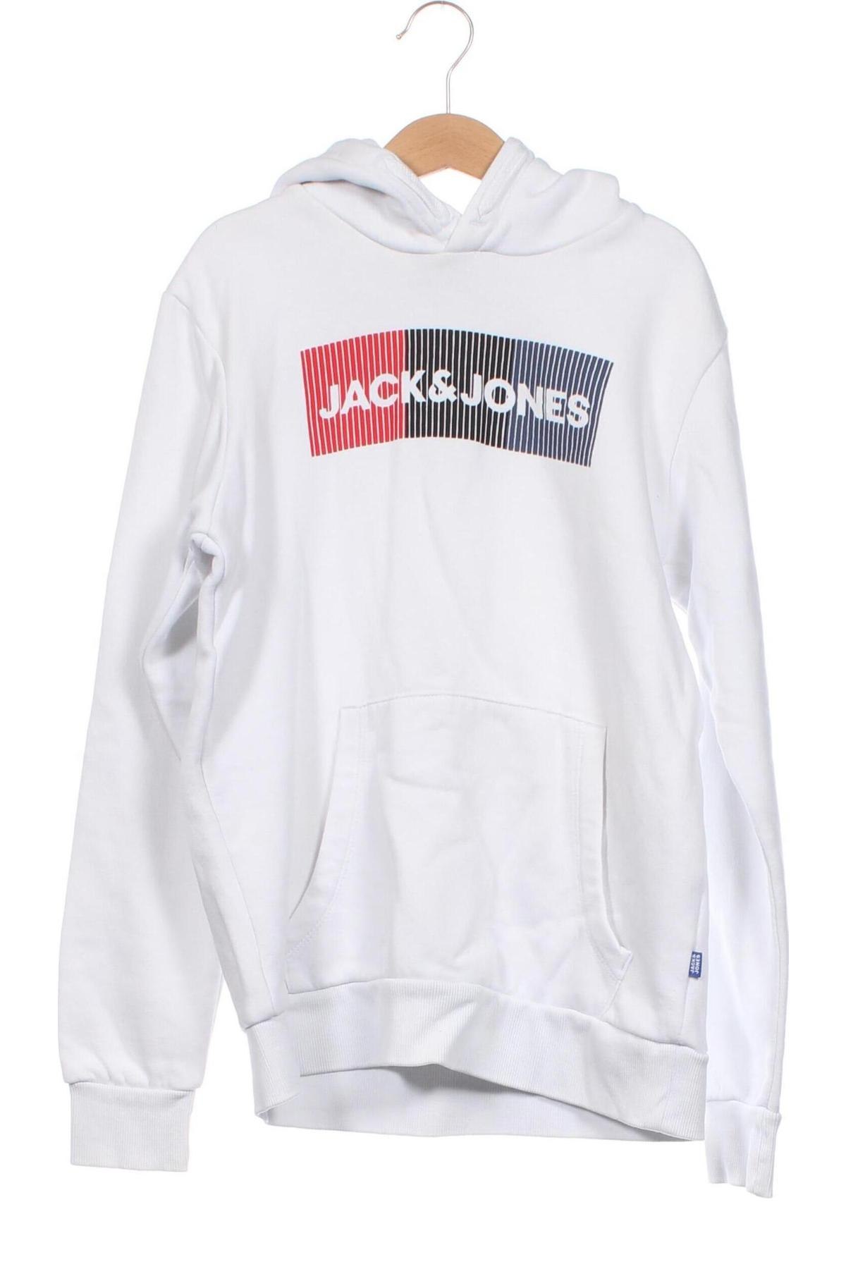 Detská mikina  Jack & Jones, Veľkosť 10-11y/ 146-152 cm, Farba Biela, Cena  8,95 €