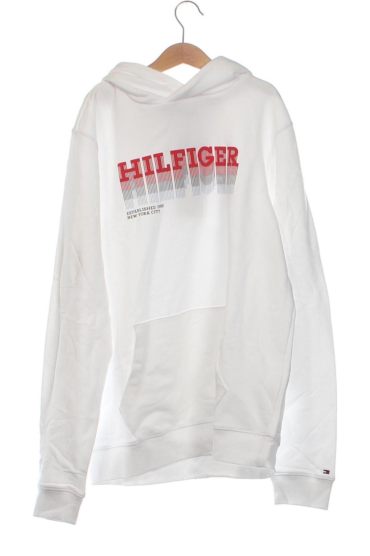 Gyerek sweatshirt Tommy Hilfiger, Méret 15-18y / 170-176 cm, Szín Fehér, Ár 29 199 Ft