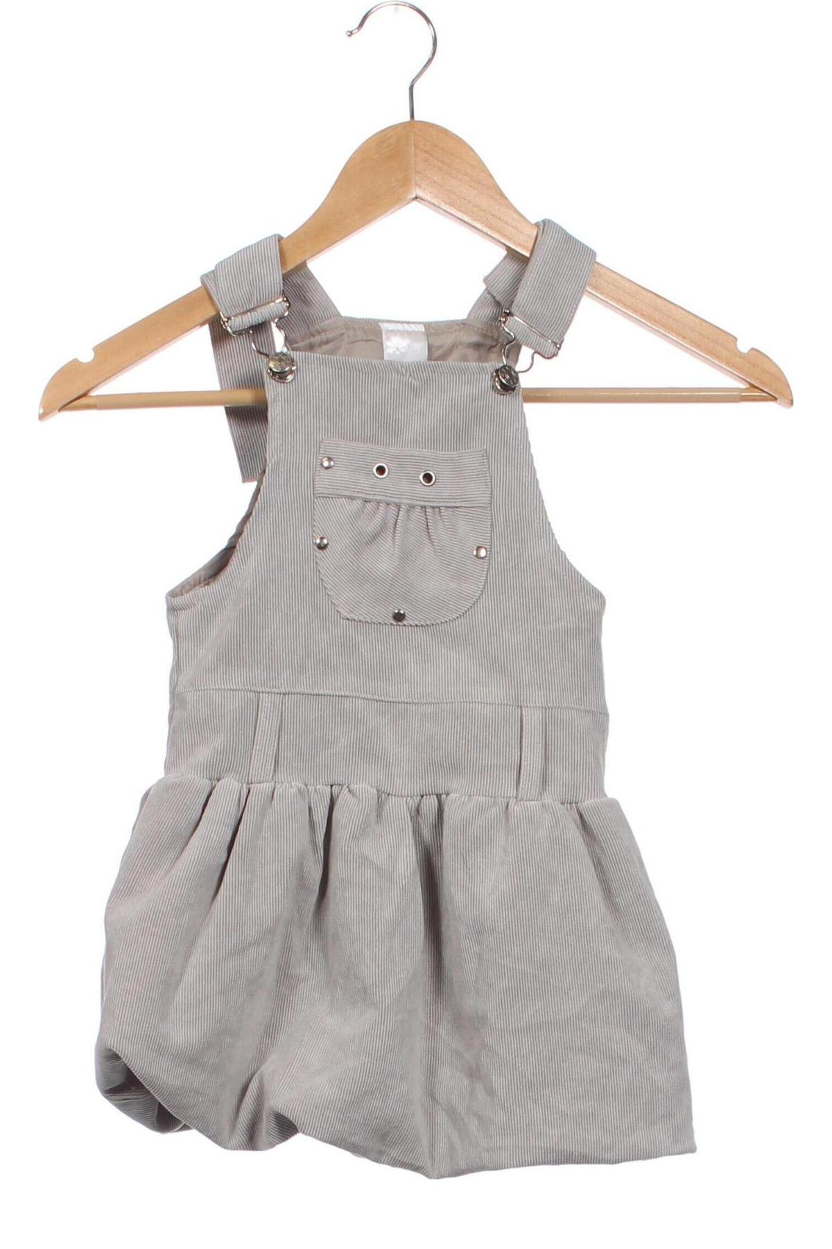 Kinder Latzkleid, Größe 2-3y/ 98-104 cm, Farbe Grau, Preis € 9,49