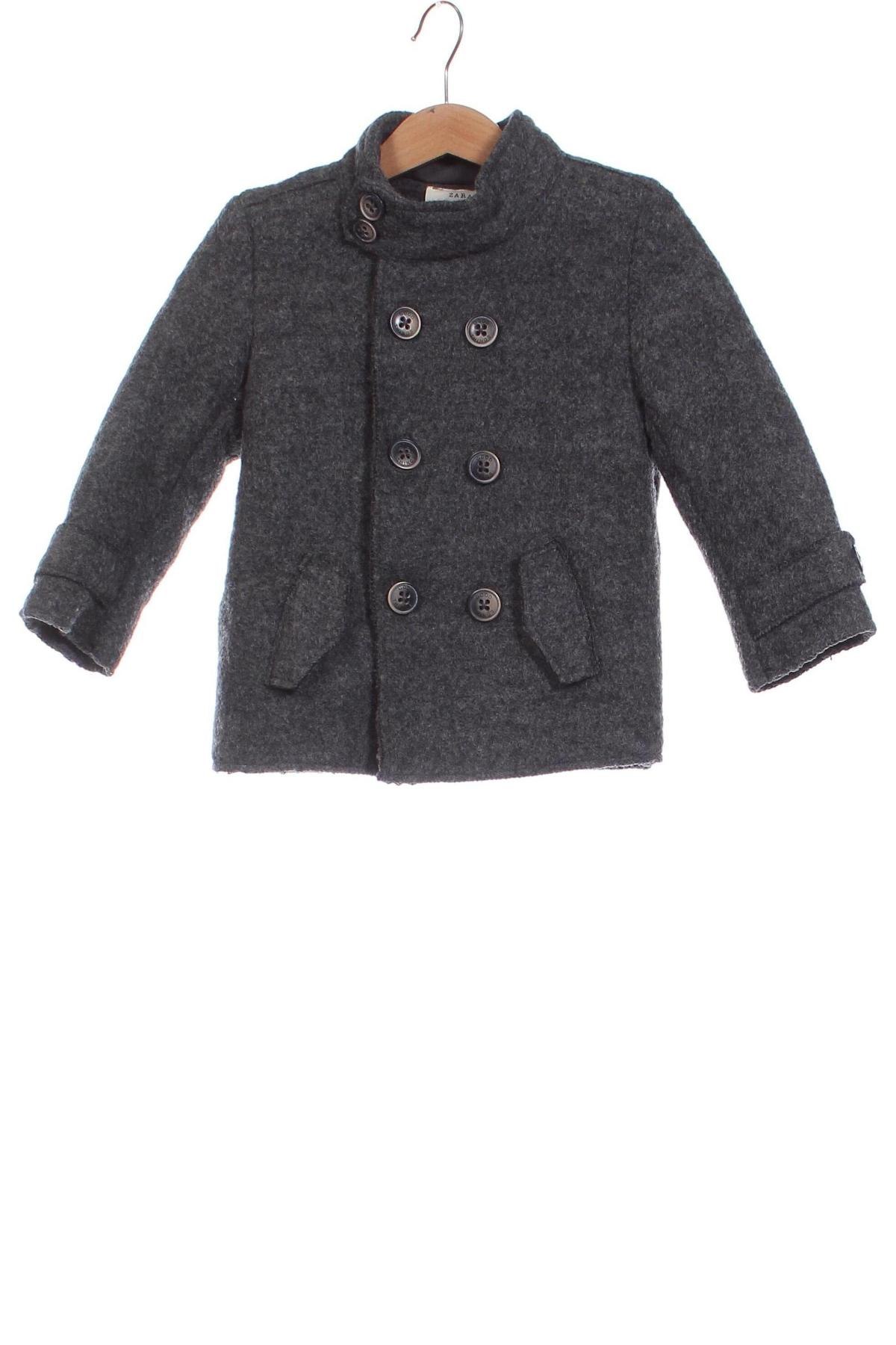 Kindermantel Zara Knitwear, Größe 3-4y/ 104-110 cm, Farbe Grau, Preis € 19,99