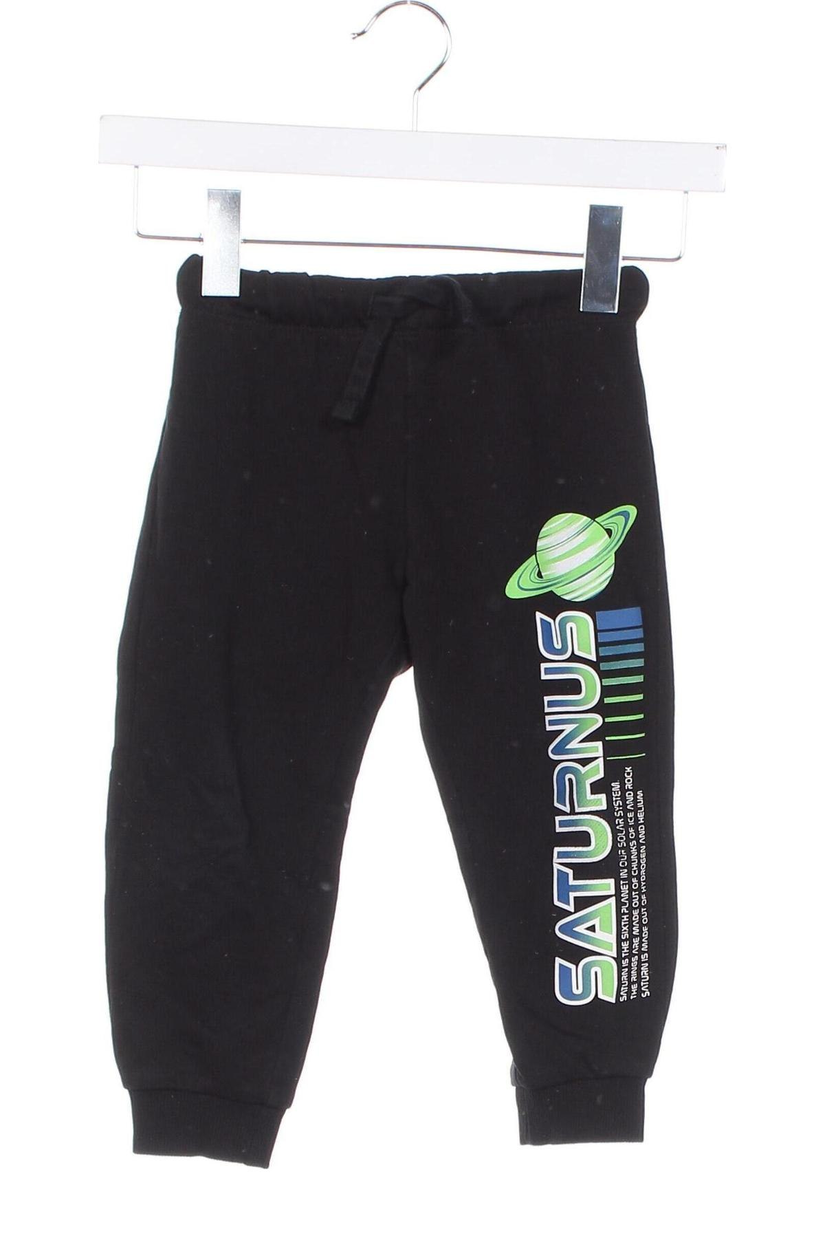 Pantaloni de trening, pentru copii H&M, Mărime 18-24m/ 86-98 cm, Culoare Negru, Preț 29,99 Lei