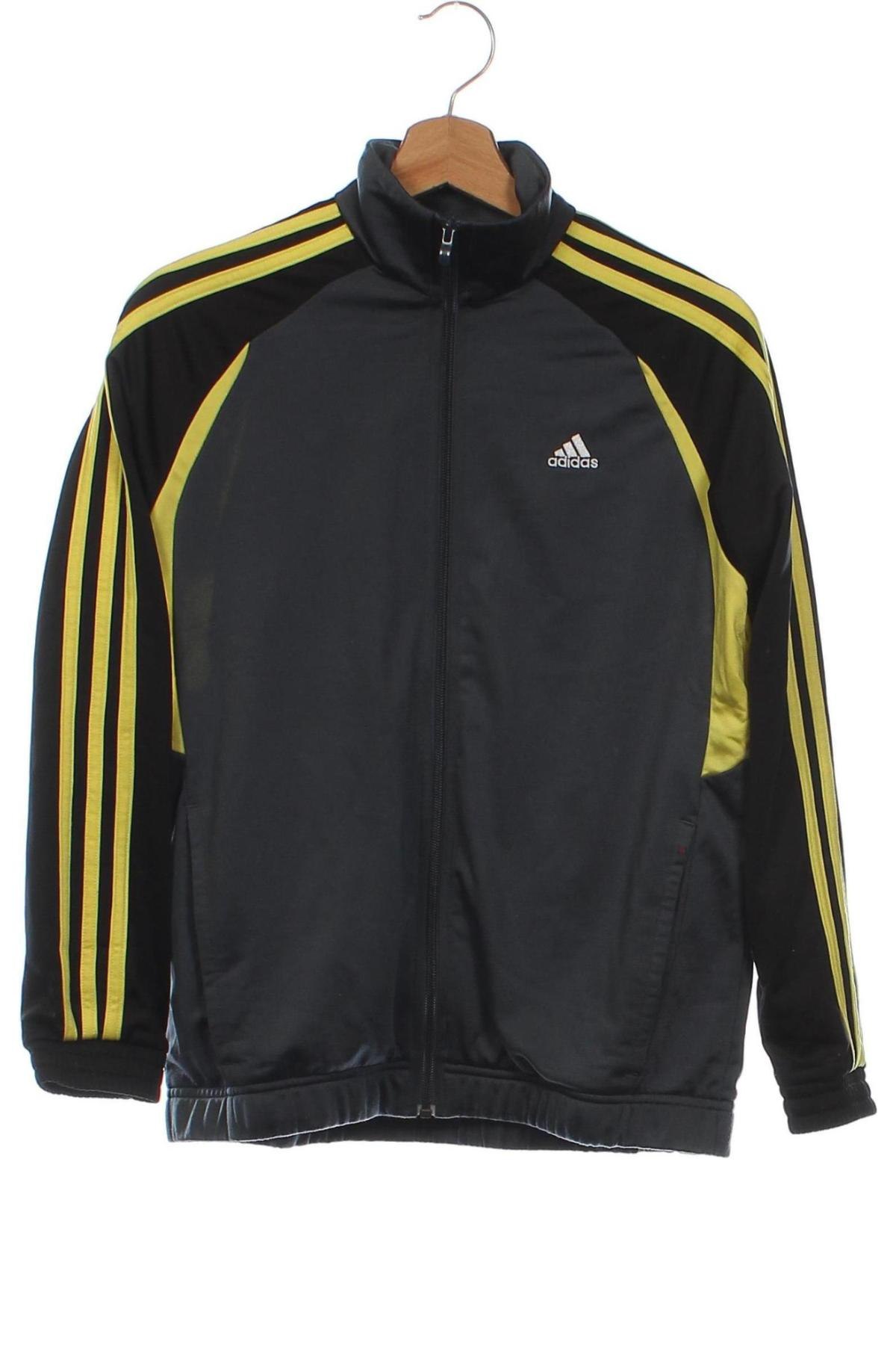 Kinder Sportoberteil Adidas, Größe 13-14y/ 164-168 cm, Farbe Grau, Preis 10,99 €