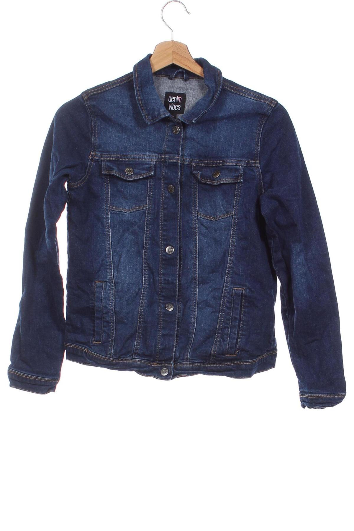 Kinderjacke, Größe 12-13y/ 158-164 cm, Farbe Blau, Preis € 8,99