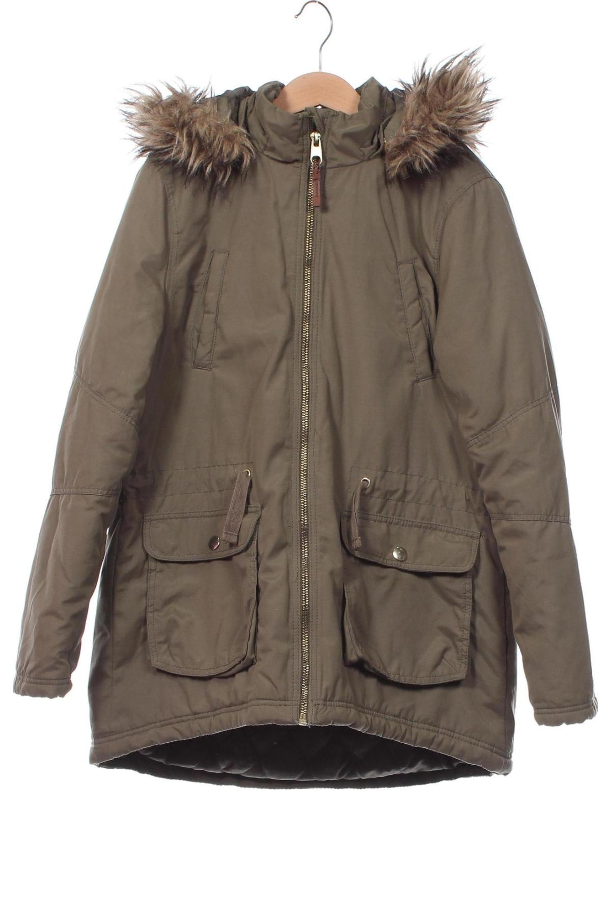 Kinderjacke H&M, Größe 10-11y/ 146-152 cm, Farbe Grün, Preis 10,49 €