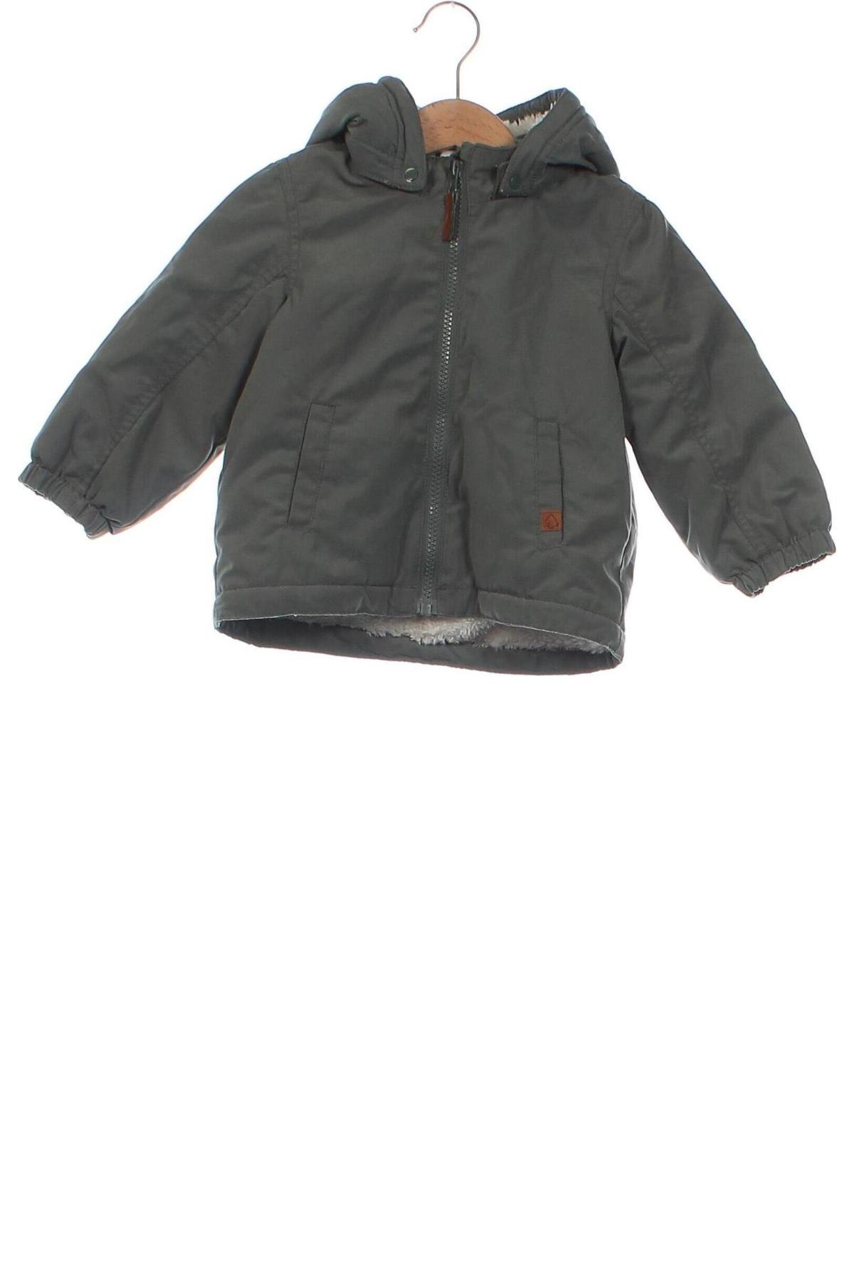 Kinderjacke H&M, Größe 18-24m/ 86-98 cm, Farbe Grün, Preis 15,49 €