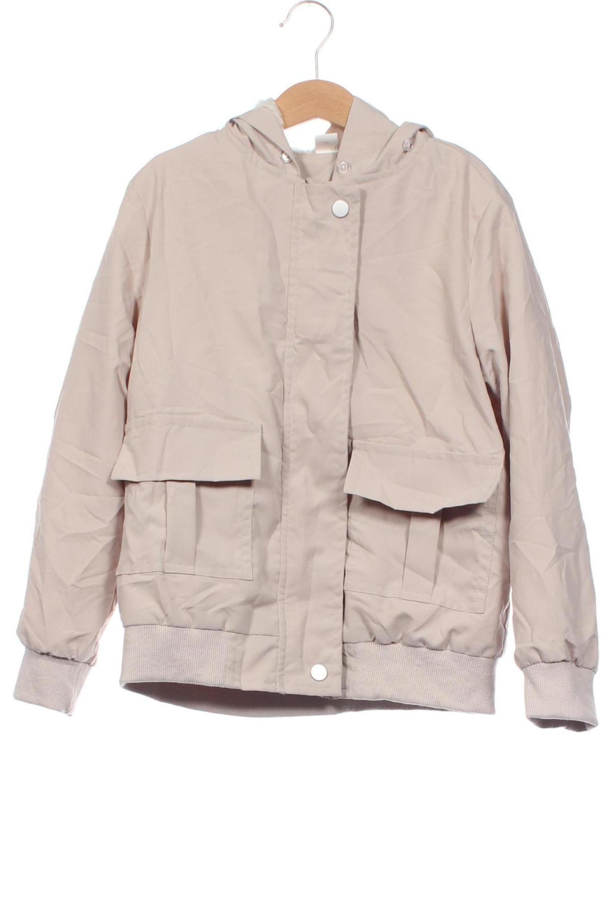 Kinderjacke SHEIN, Größe 8-9y/ 134-140 cm, Farbe Beige, Preis € 7,99