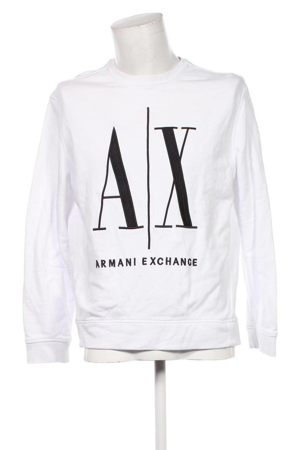 Ανδρική μπλούζα Armani Exchange, Μέγεθος L, Χρώμα Λευκό, Τιμή 85,04 €