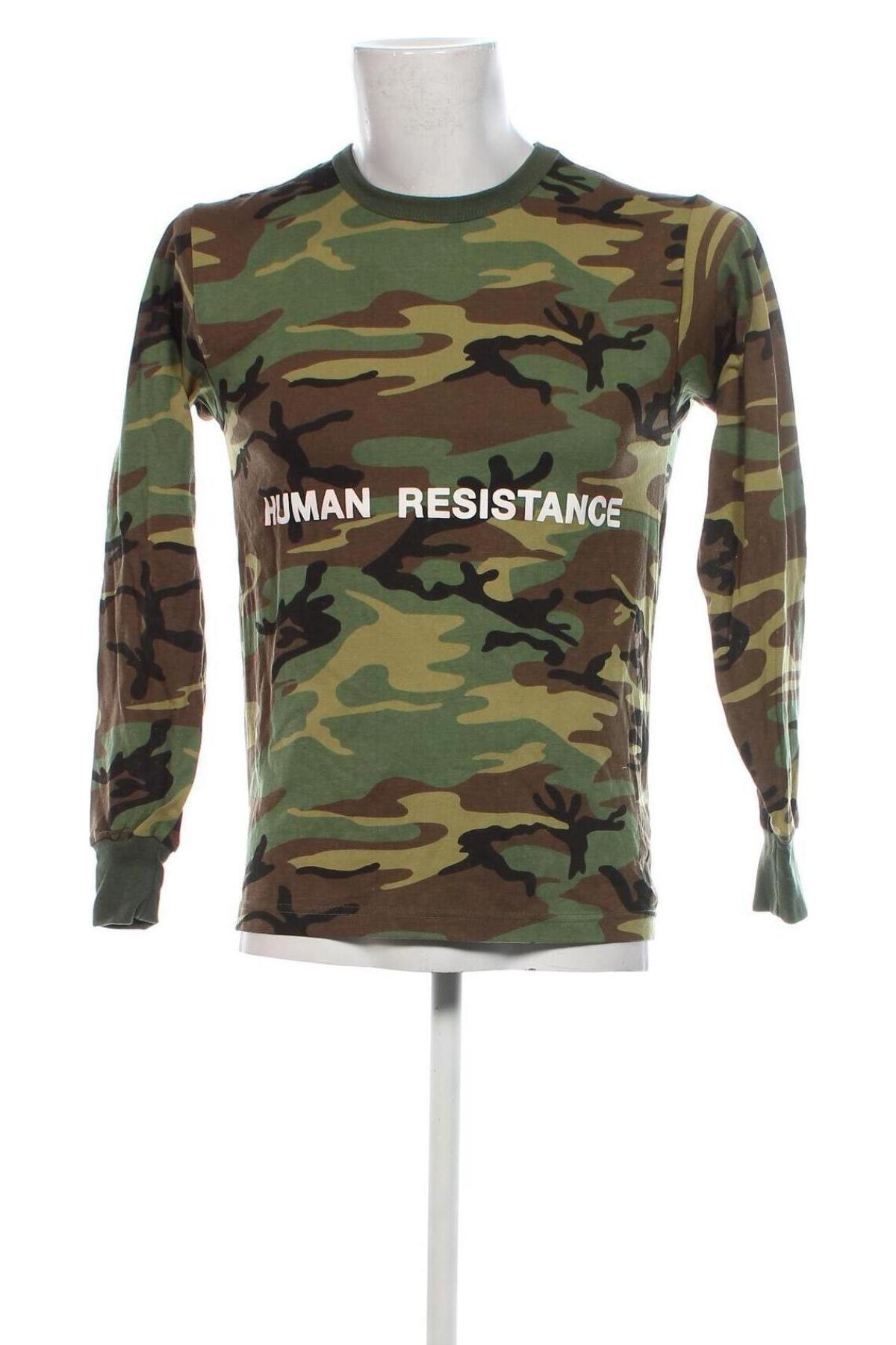 Herren Shirt HUMAN RESISTANCE, Größe S, Farbe Grün, Preis € 35,99