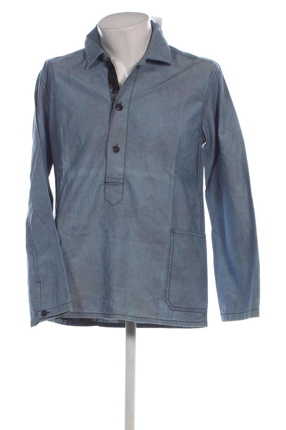 Herren Shirt HandPicked, Größe L, Farbe Blau, Preis € 25,99