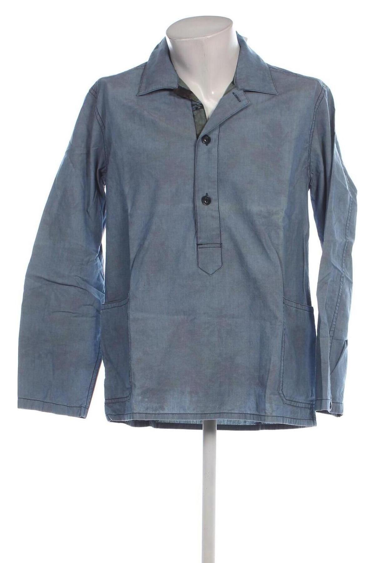 Herren Shirt HandPicked, Größe L, Farbe Blau, Preis € 55,99