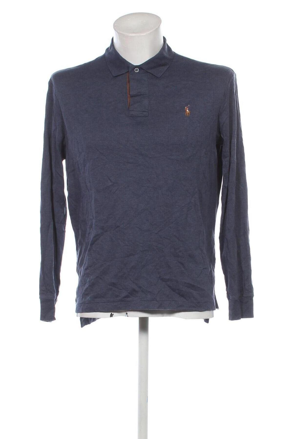 Pánské tričko  Polo By Ralph Lauren, Velikost L, Barva Modrá, Cena  1 199,00 Kč