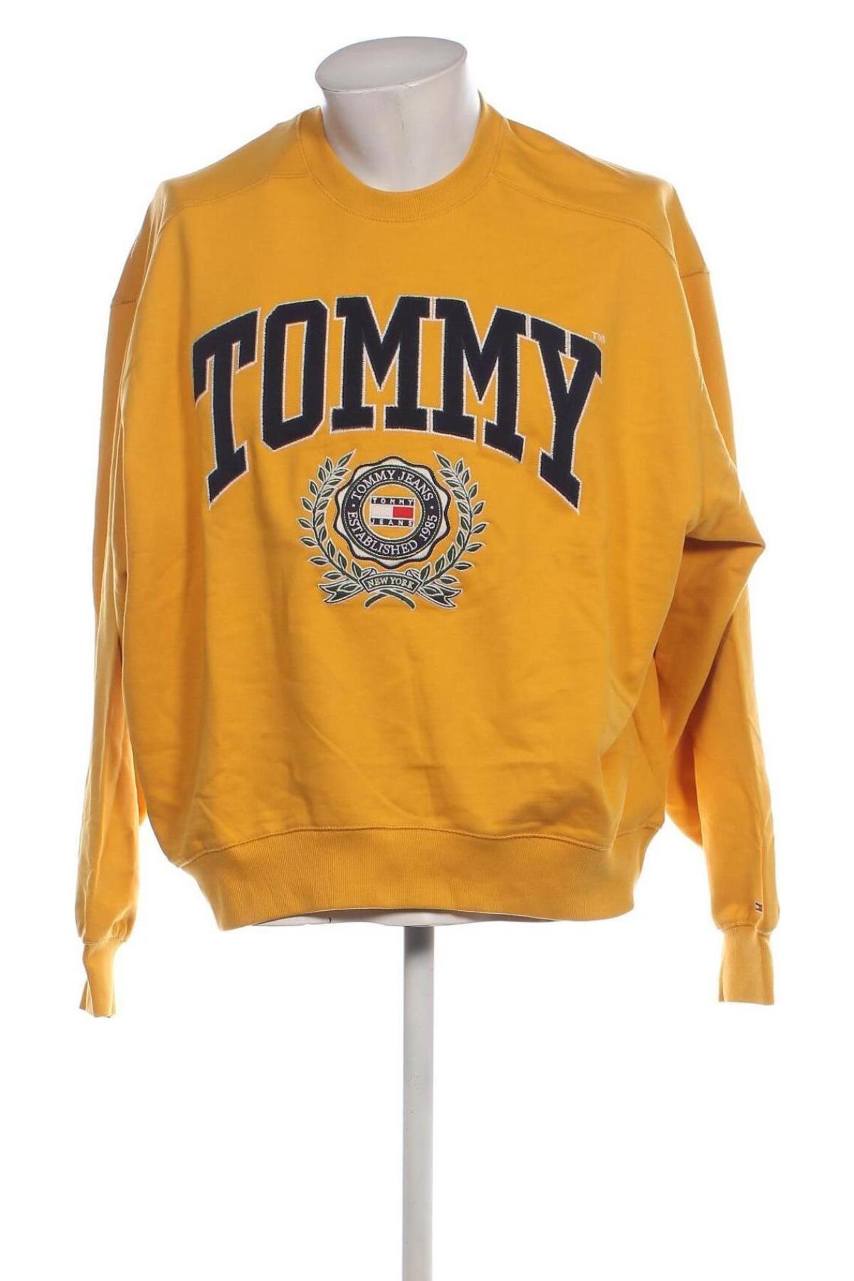 Pánske tričko  Tommy Jeans, Veľkosť L, Farba Žltá, Cena  65,45 €