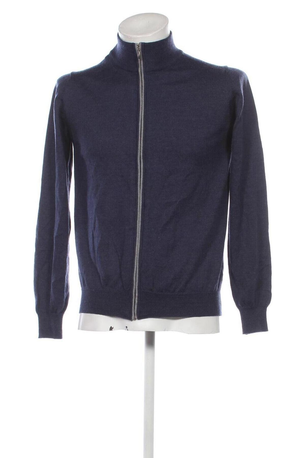 Herren Strickjacke, Größe M, Farbe Blau, Preis € 12,99