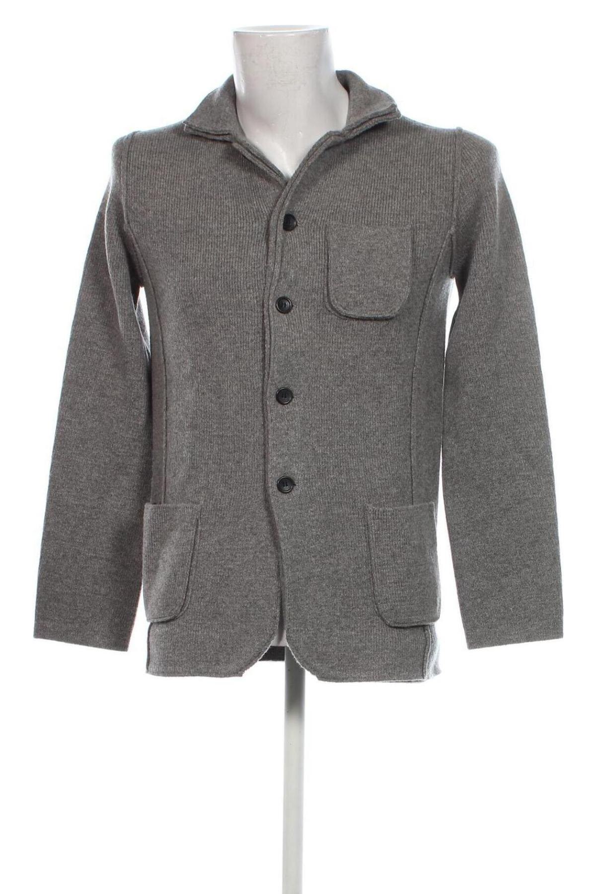 Herren Strickjacke Rossopuro, Größe M, Farbe Grau, Preis € 65,99