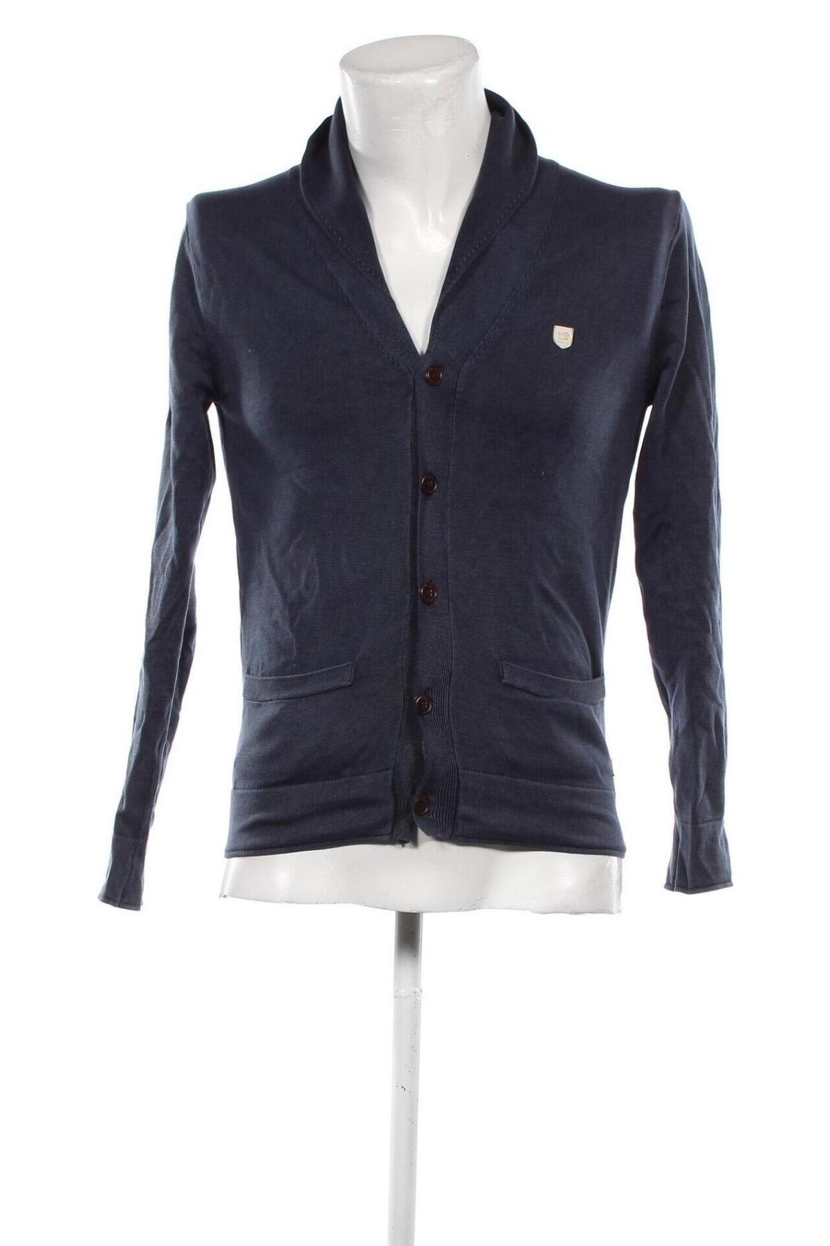 Herren Strickjacke Scotch & Soda, Größe S, Farbe Blau, Preis € 33,99