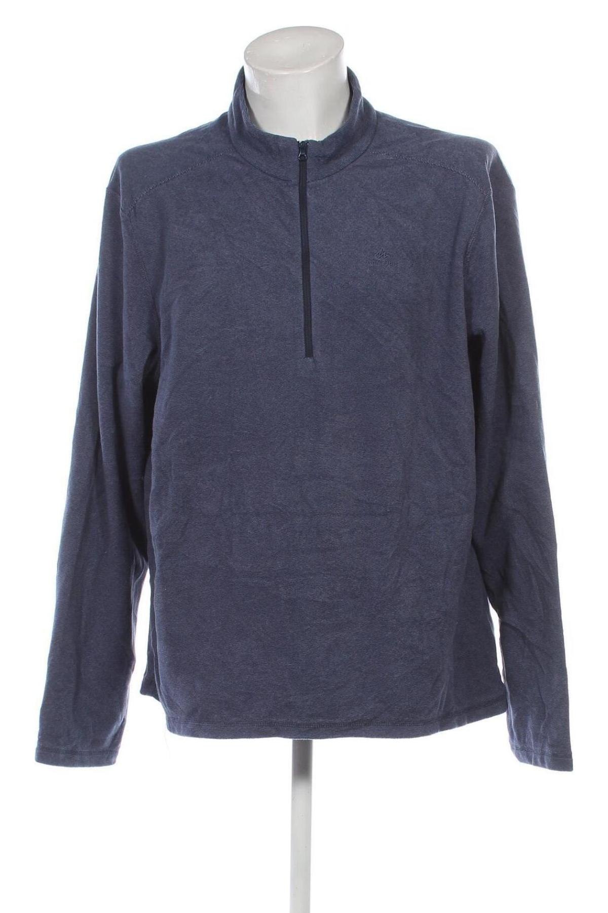 Herren Fleece Shirt Decathlon, Größe 3XL, Farbe Blau, Preis € 6,99