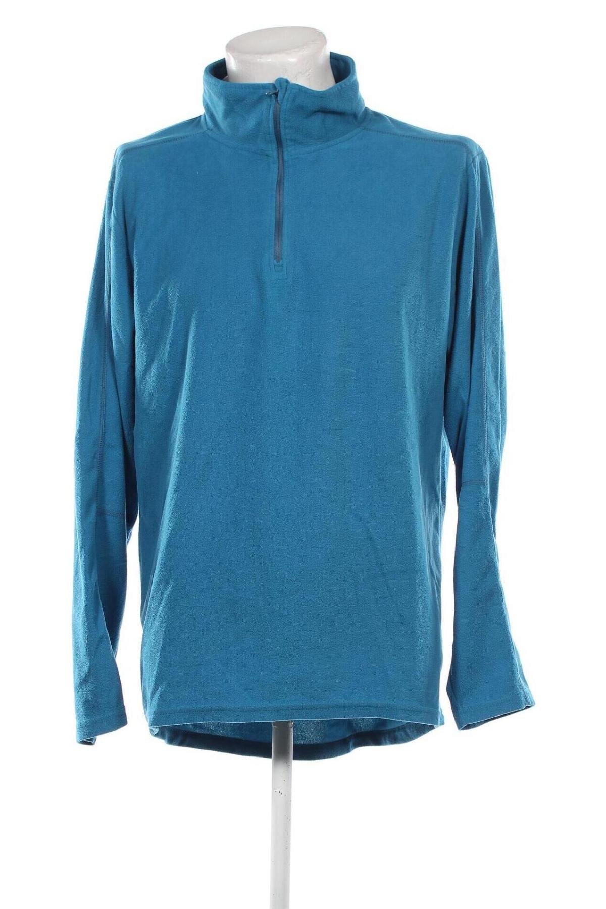 Herren Fleece Shirt Line One, Größe XXL, Farbe Blau, Preis 6,99 €