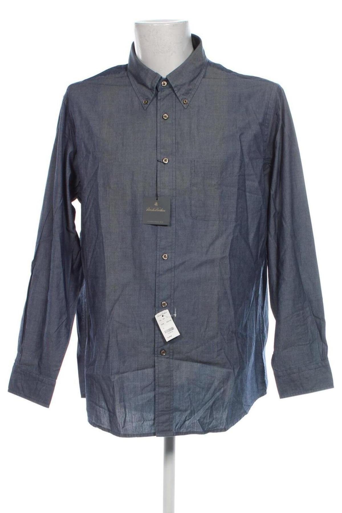 Herrenhemd Brooks Brothers, Größe XL, Farbe Blau, Preis € 56,99