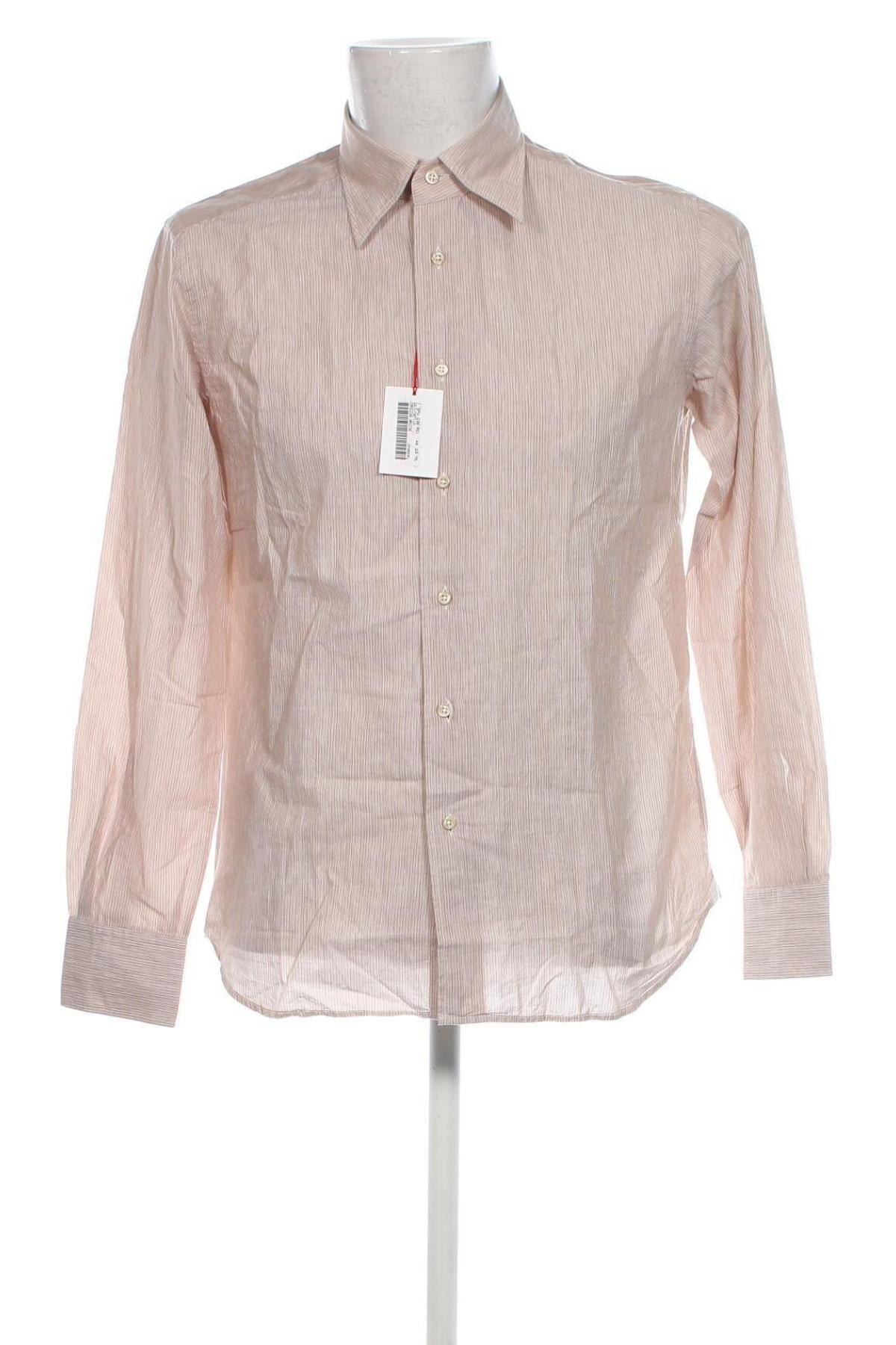 Herrenhemd Guglielminotti, Größe M, Farbe Beige, Preis € 65,99