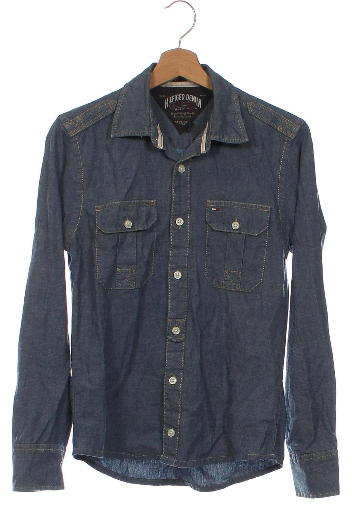 Pánska košeľa  Hilfiger Denim, Veľkosť XS, Farba Modrá, Cena  24,45 €