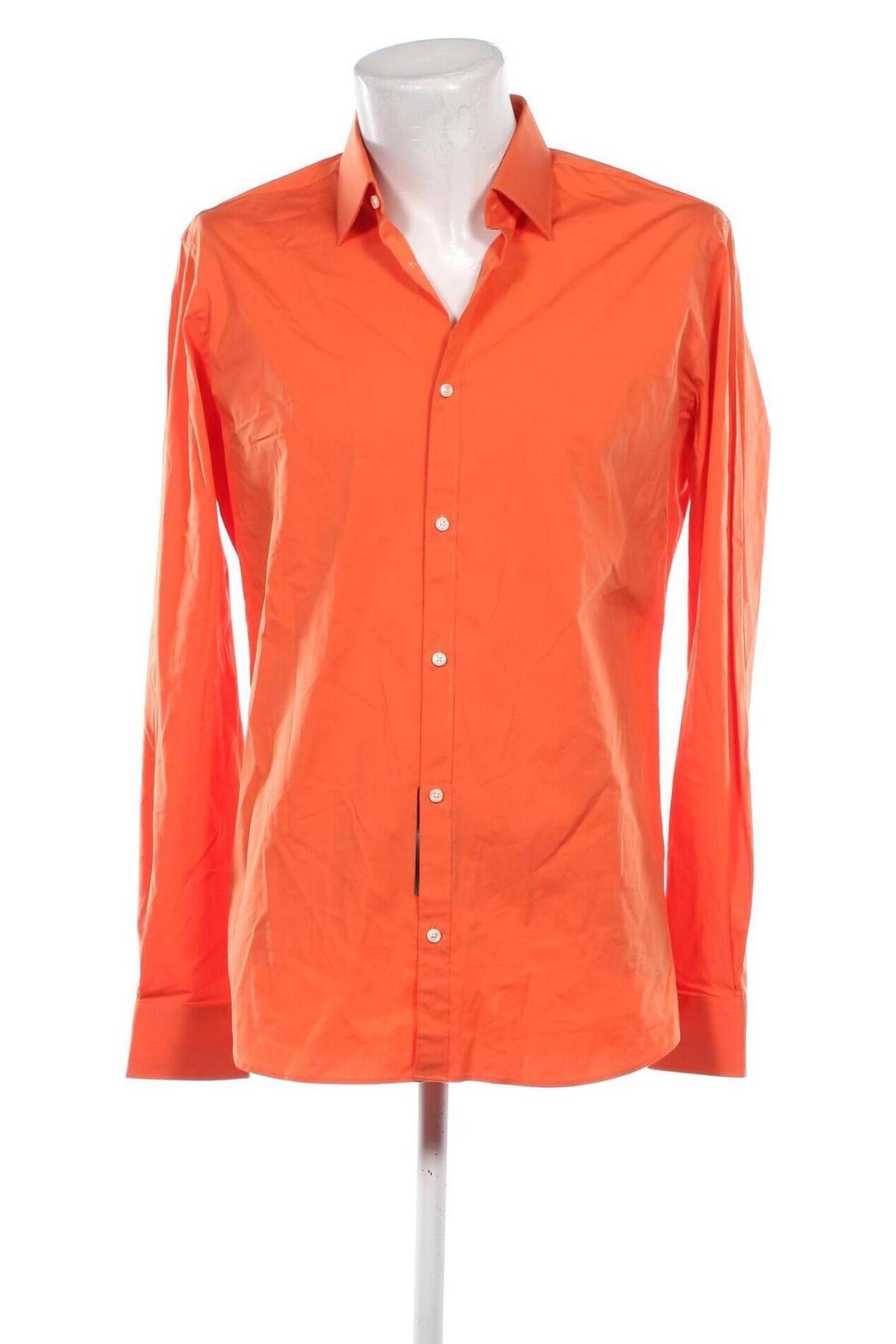 Herrenhemd S.Oliver, Größe L, Farbe Orange, Preis € 12,49