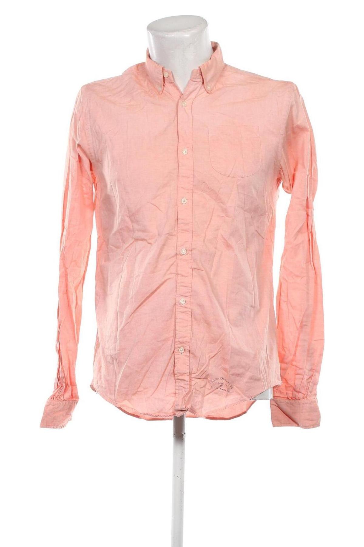 Herrenhemd Scotch & Soda, Größe M, Farbe Orange, Preis € 21,99