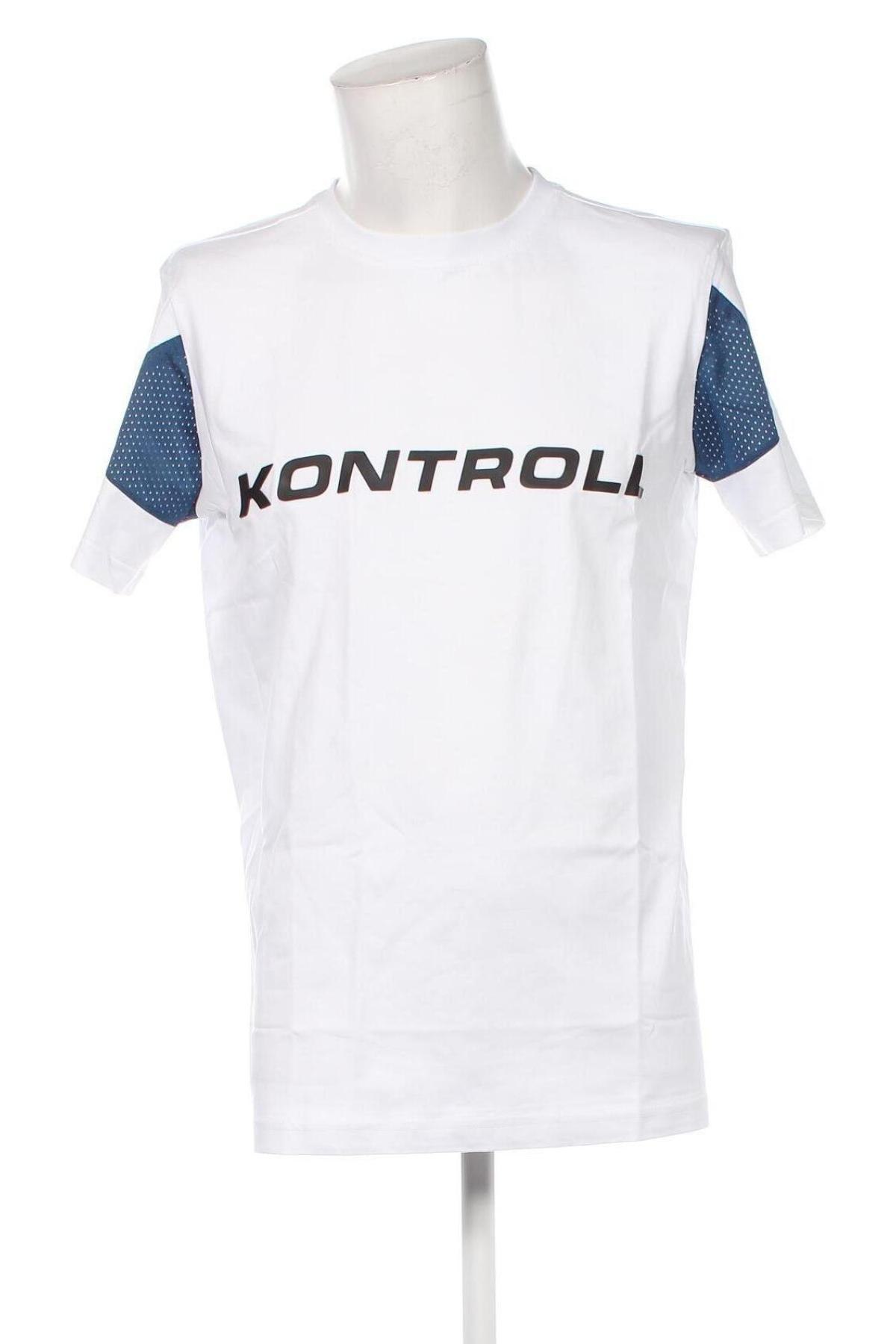 Ανδρικό t-shirt KAPPA KONTROLL, Μέγεθος L, Χρώμα Λευκό, Τιμή 11,99 €