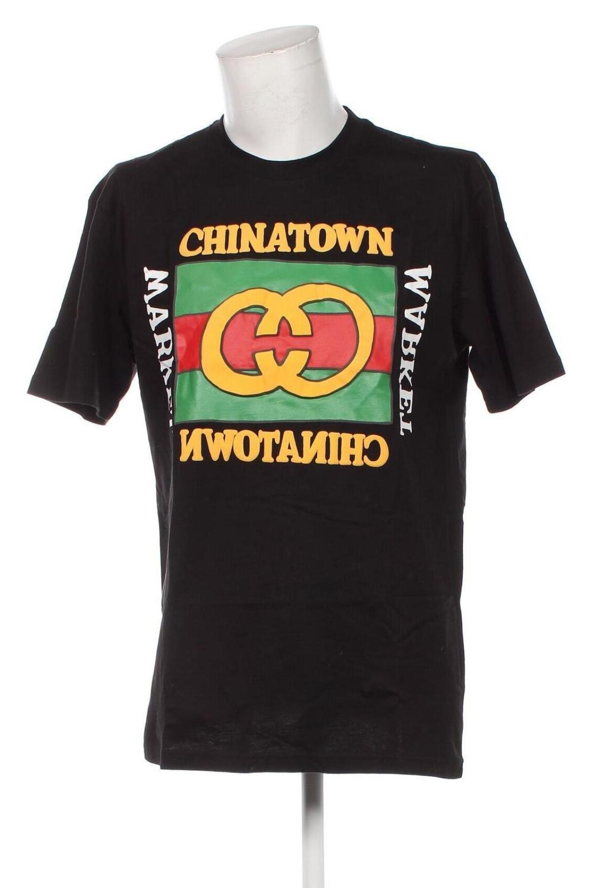 Męski T-shirt Chinatown Market, Rozmiar XL, Kolor Czarny, Cena 74,99 zł