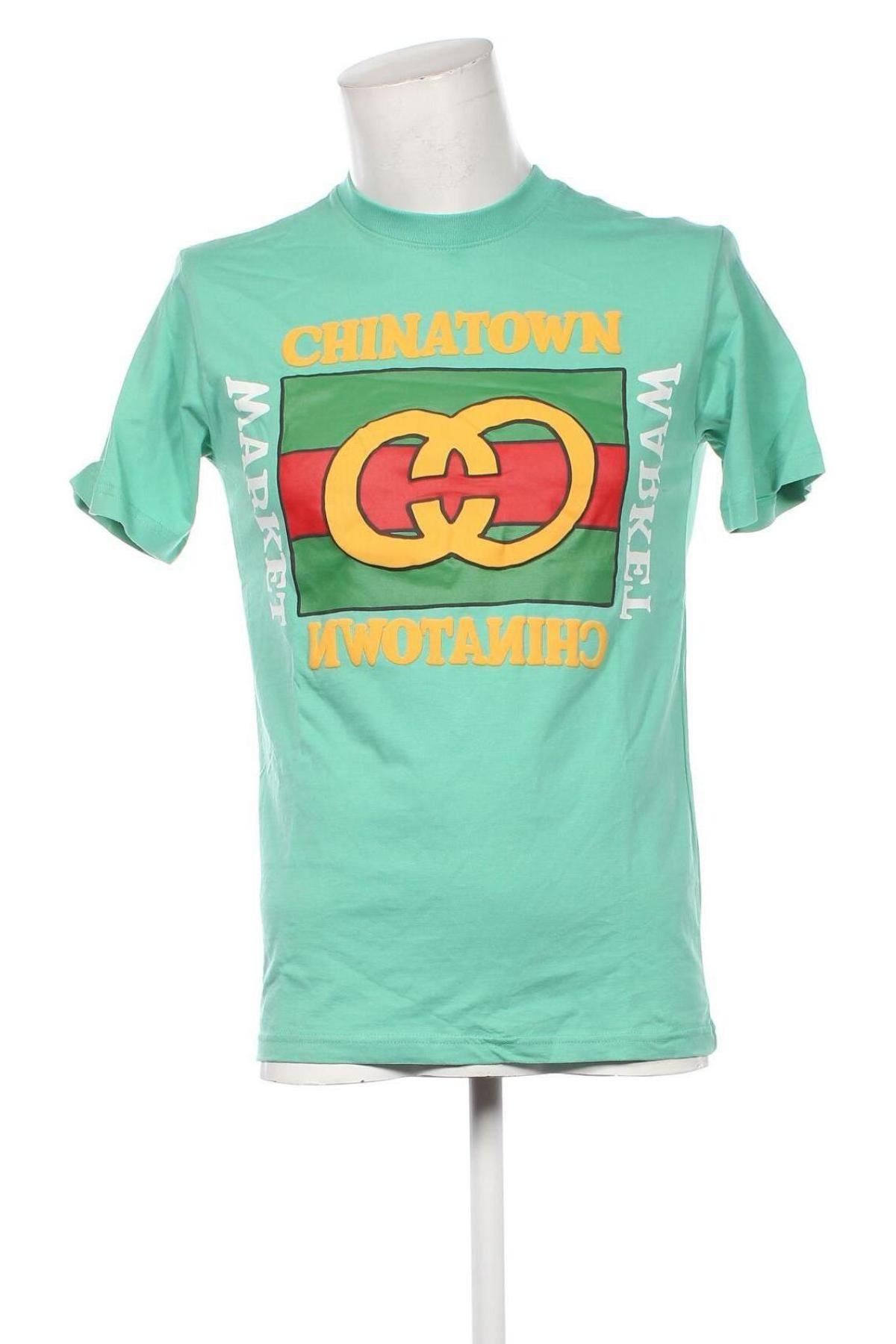 Tricou de bărbați Chinatown Market, Mărime S, Culoare Verde, Preț 66,99 Lei