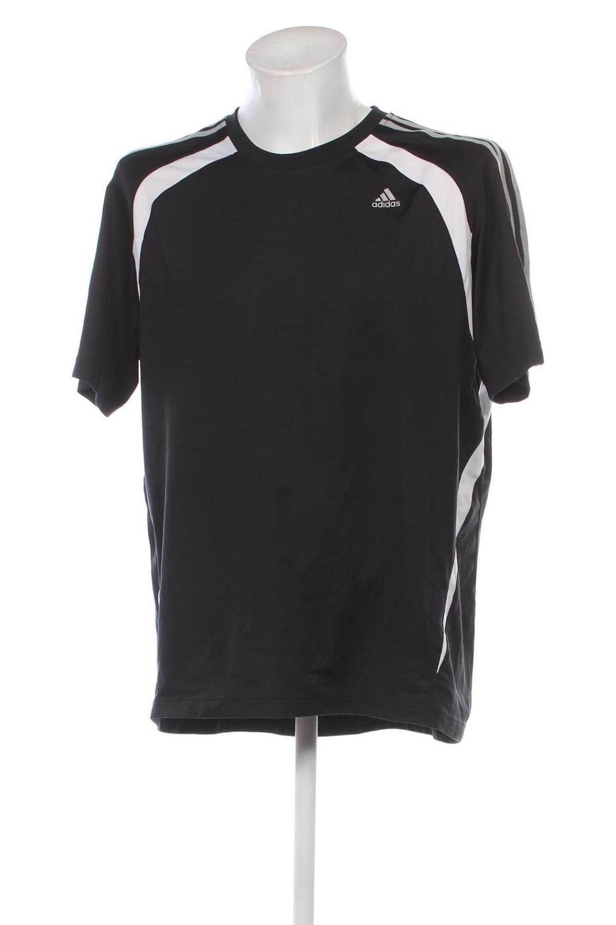 Herren T-Shirt Adidas, Größe XL, Farbe Schwarz, Preis 16,49 €