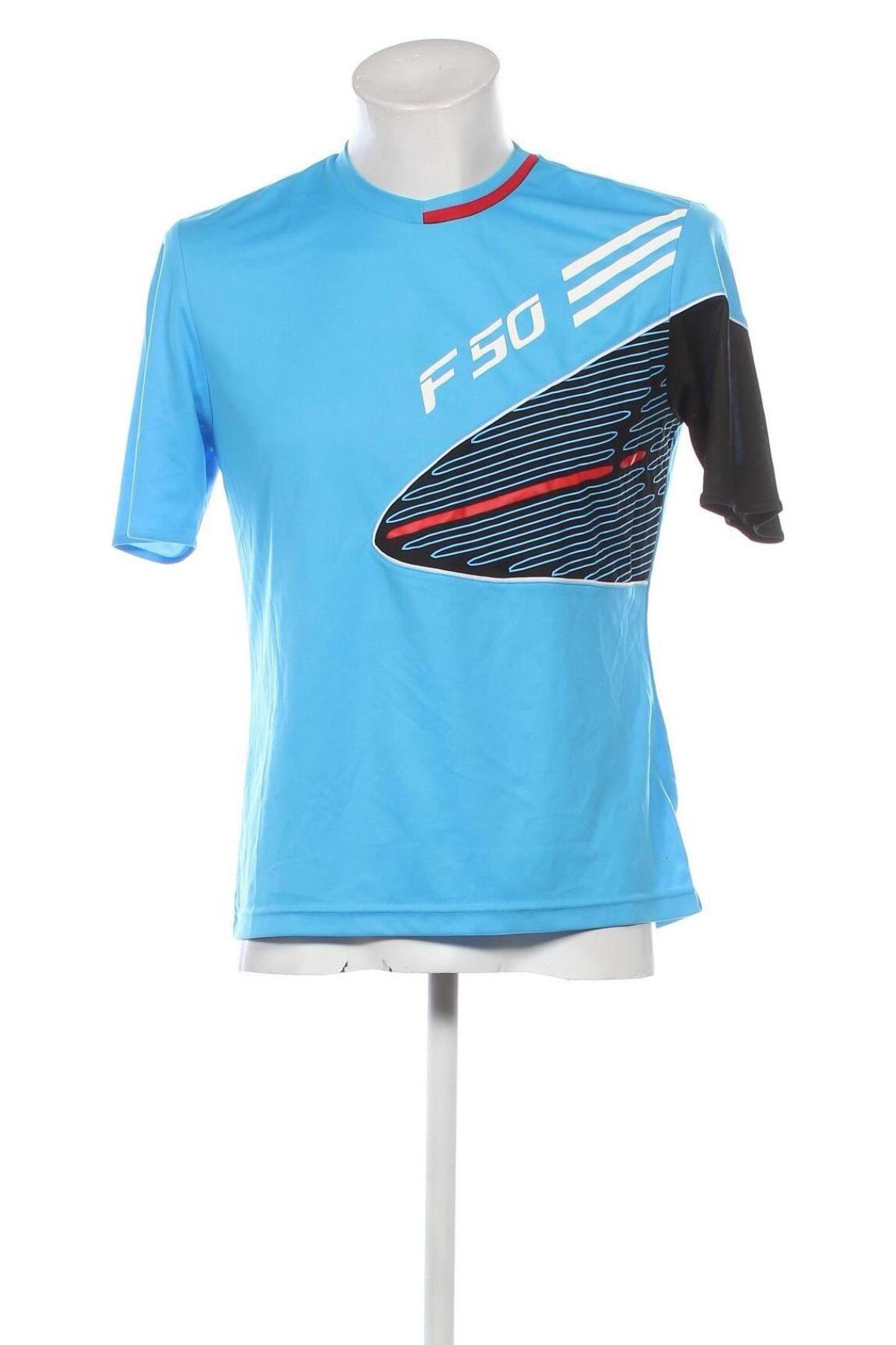 Herren T-Shirt Adidas, Größe M, Farbe Blau, Preis 18,49 €