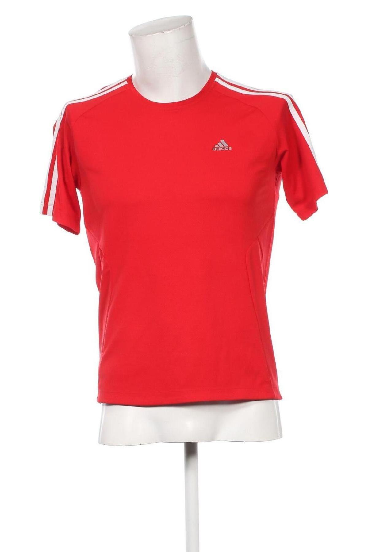 Herren T-Shirt Adidas, Größe S, Farbe Rot, Preis € 7,99