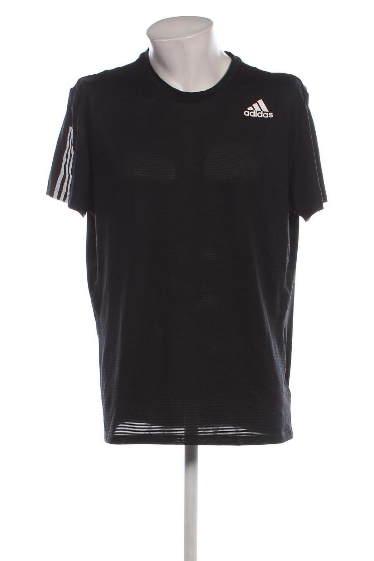 Herren T-Shirt Adidas, Größe XL, Farbe Schwarz, Preis 16,49 €