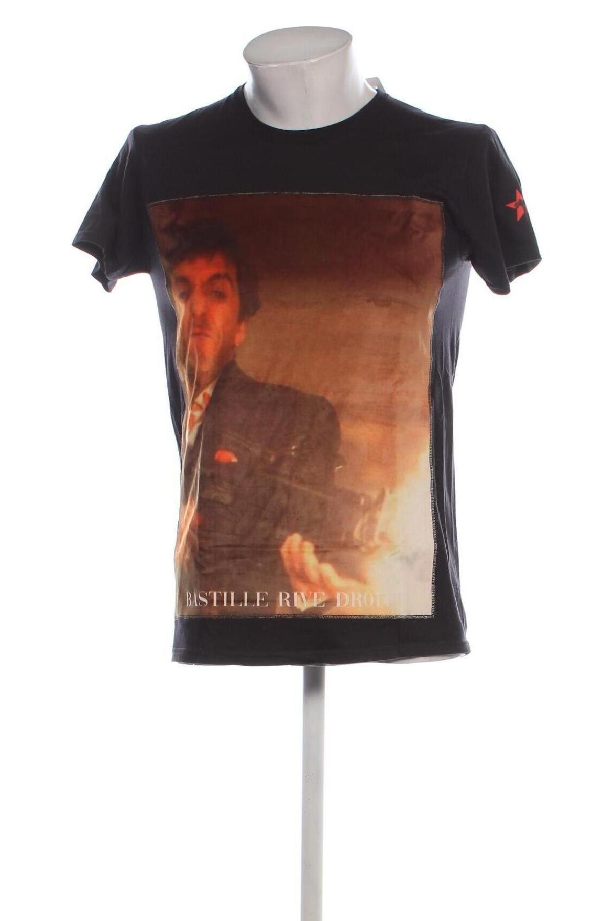 Ανδρικό t-shirt BASTILLE, Μέγεθος S, Χρώμα Μαύρο, Τιμή 42,99 €