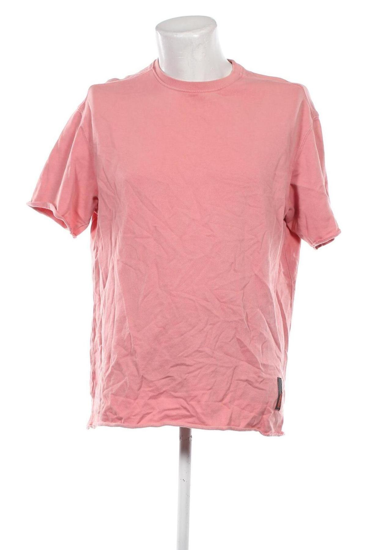 Herren T-Shirt Bershka, Größe XS, Farbe Aschrosa, Preis € 6,99