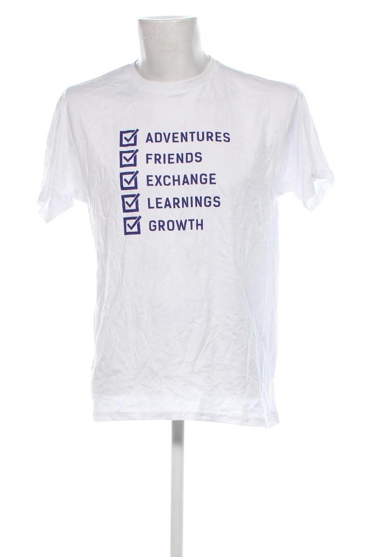 Ανδρικό t-shirt Best Connections, Μέγεθος L, Χρώμα Λευκό, Τιμή 11,99 €