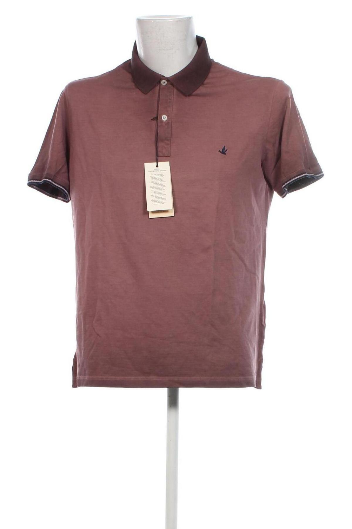 Herren T-Shirt Brooksfield, Größe XL, Farbe Aschrosa, Preis € 53,49