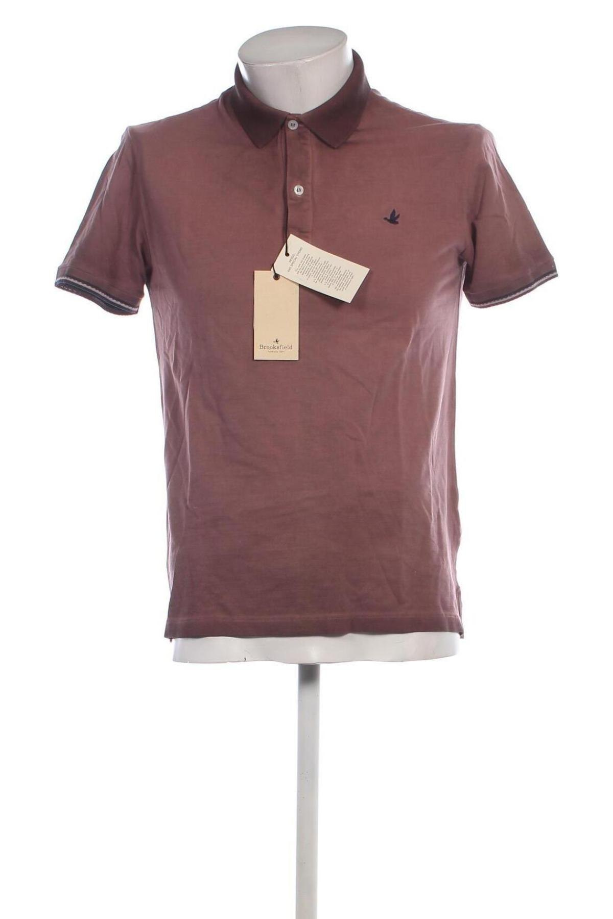 Herren T-Shirt Brooksfield, Größe L, Farbe Aschrosa, Preis € 55,99