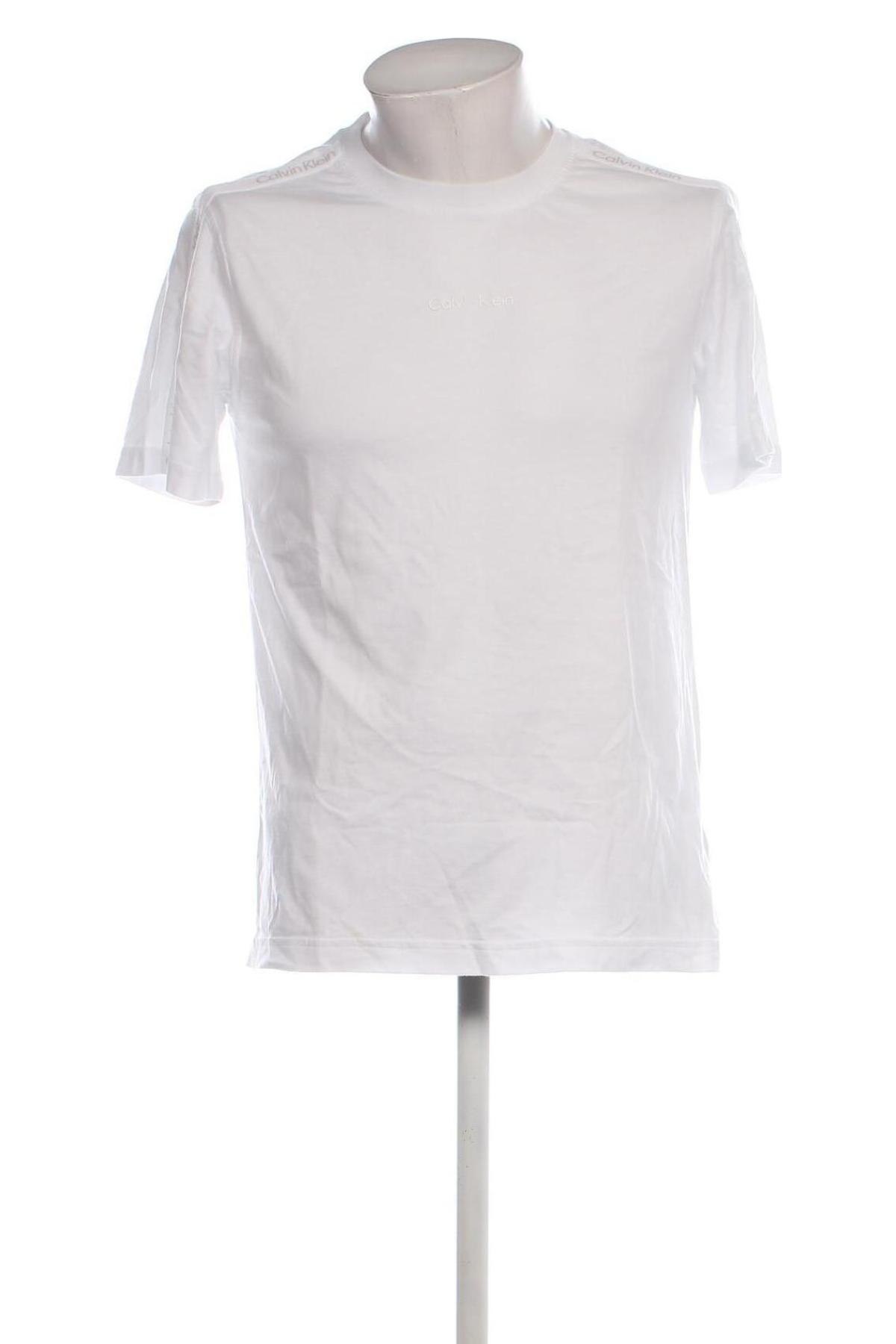 Ανδρικό t-shirt Calvin Klein, Μέγεθος M, Χρώμα Λευκό, Τιμή 30,99 €