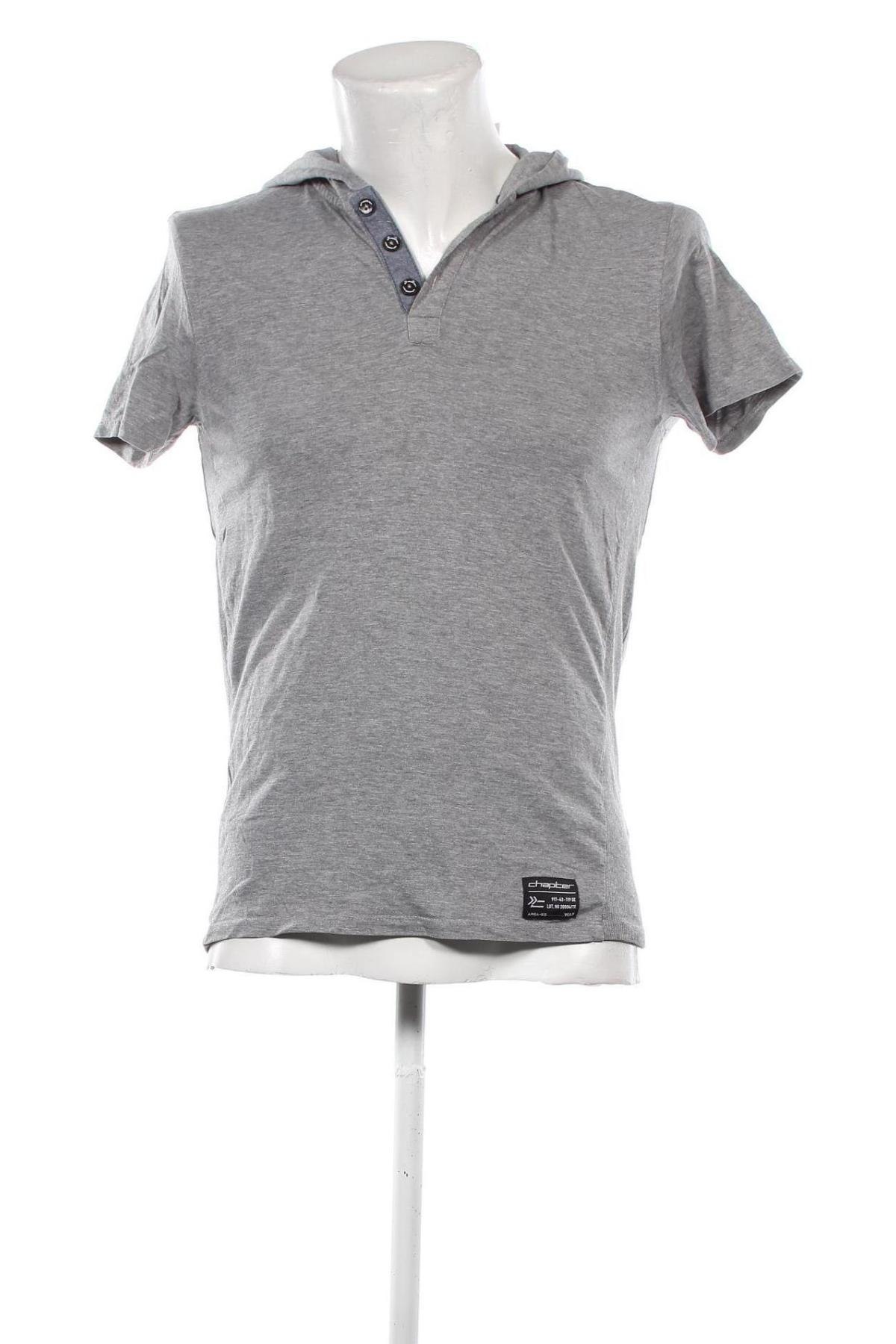 Herren T-Shirt Chapter, Größe M, Farbe Grau, Preis 3,99 €